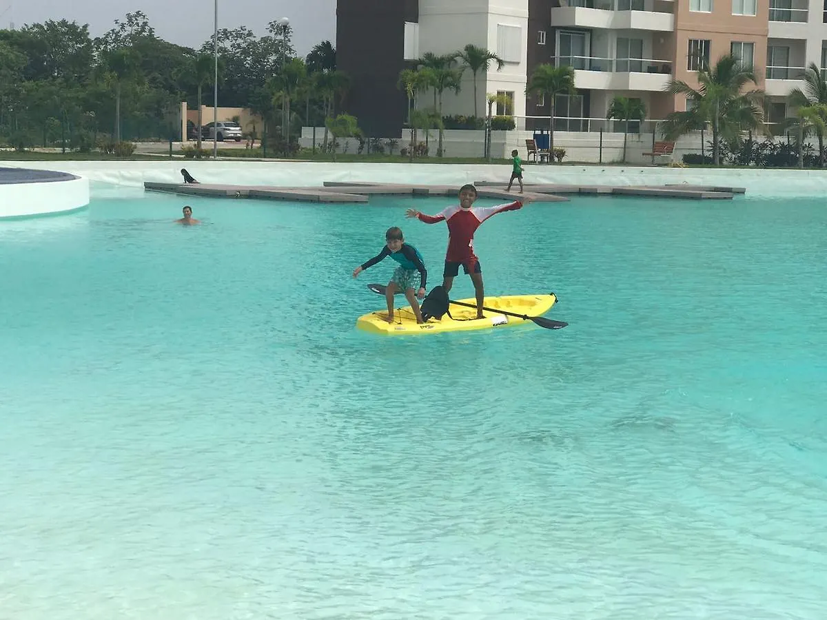 Departamento En Dream Lagoons Cancun Mexico